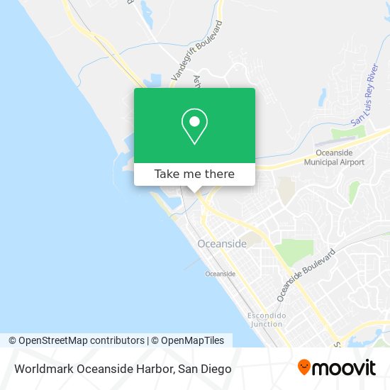 Worldmark Oceanside Harbor map