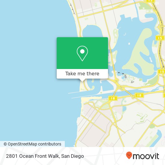 2801 Ocean Front Walk map