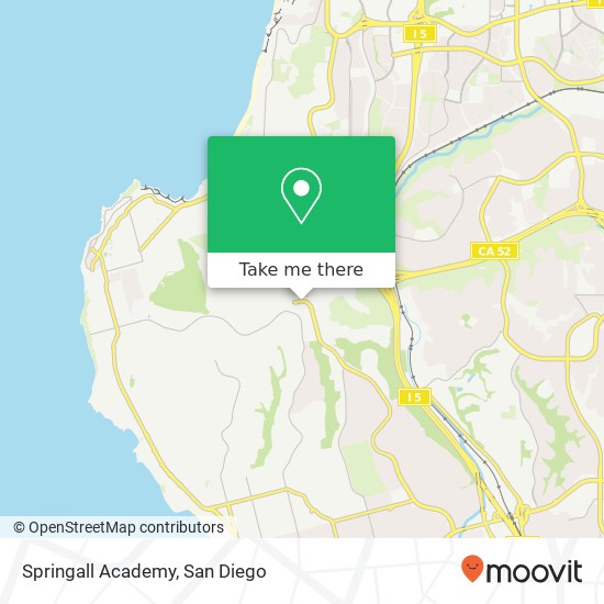 Mapa de Springall Academy