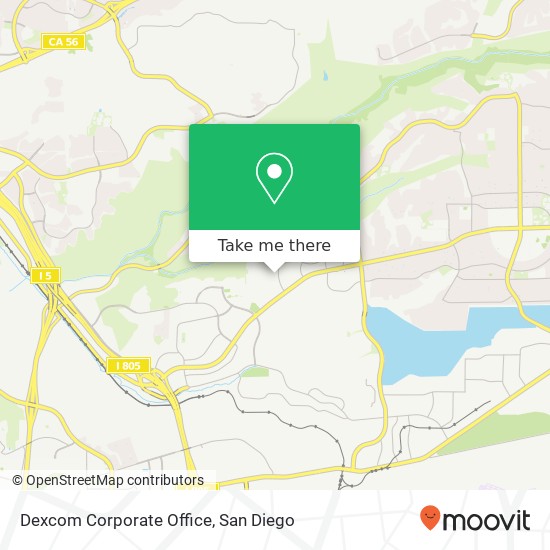 Dexcom Corporate Office map