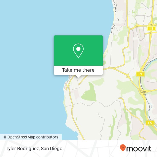 Tyler Rodriguez map