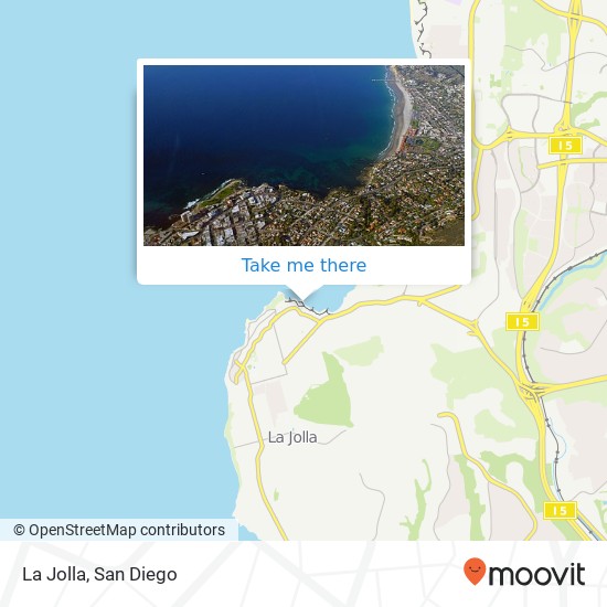 Mapa de La Jolla