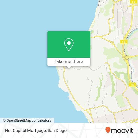 Net Capital Mortgage map