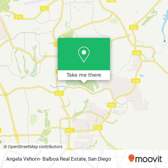 Mapa de Angela Vehorn- Balboa Real Estate