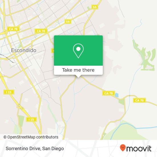 Mapa de Sorrentino Drive