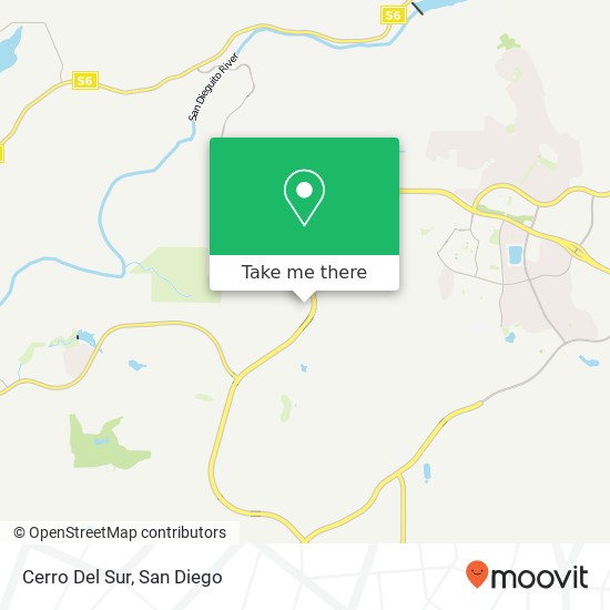Mapa de Cerro Del Sur