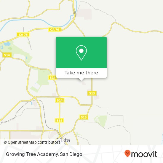 Mapa de Growing Tree Academy