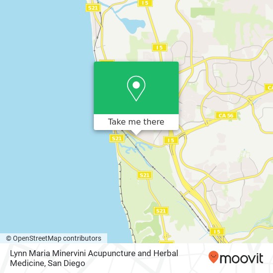 Lynn Maria Minervini Acupuncture and Herbal Medicine map