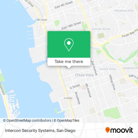 Intercon Security Systems map