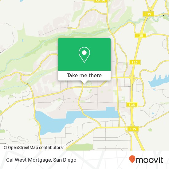 Mapa de Cal West Mortgage