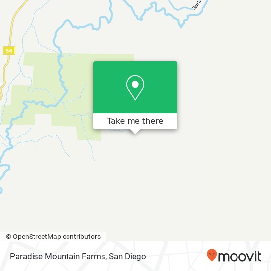 Mapa de Paradise Mountain Farms