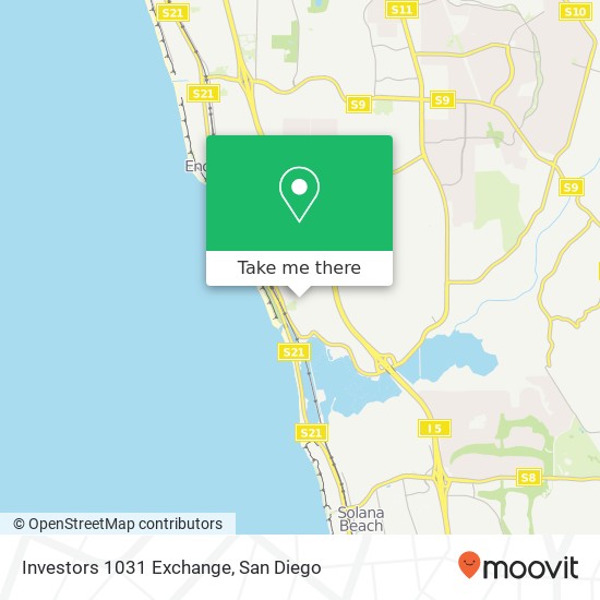 Mapa de Investors 1031 Exchange