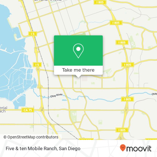 Five & ten Mobile Ranch map