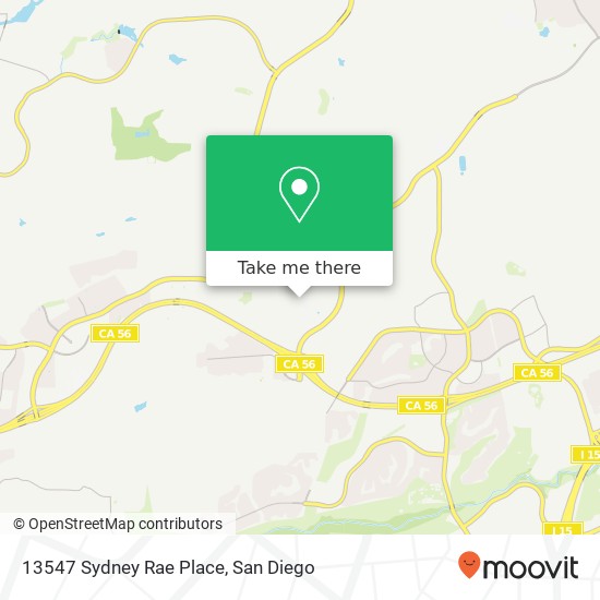 13547 Sydney Rae Place map