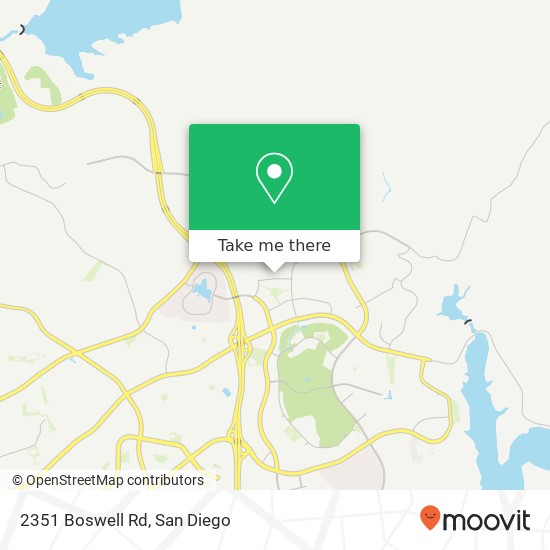 Mapa de 2351 Boswell Rd