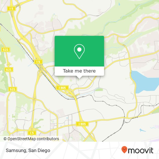 Mapa de Samsung
