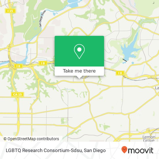 Mapa de LGBTQ Research Consortium-Sdsu