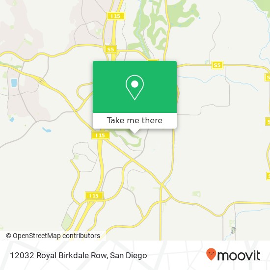 Mapa de 12032 Royal Birkdale Row