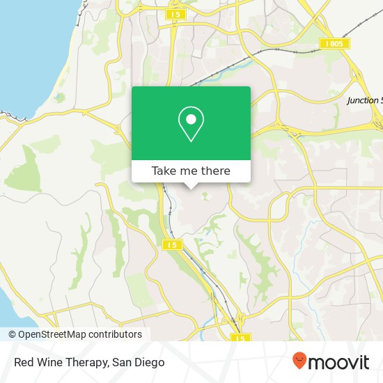 Red Wine Therapy map