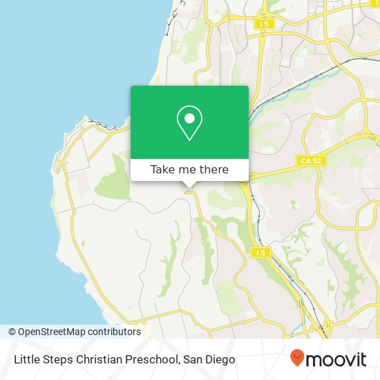 Mapa de Little Steps Christian Preschool