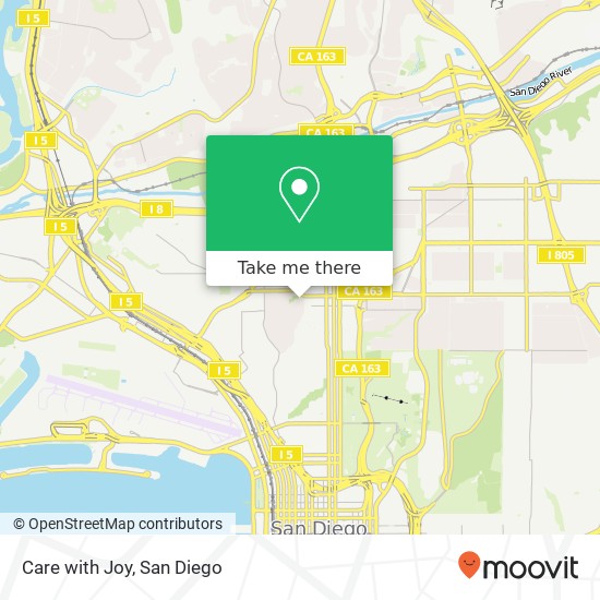 Care with Joy map