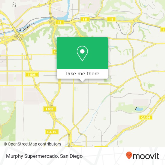Murphy Supermercado map