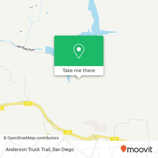 Mapa de Anderson Truck Trail