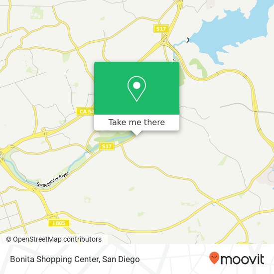 Bonita Shopping Center map