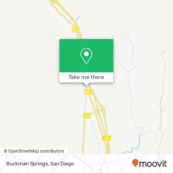 Buckman Springs map