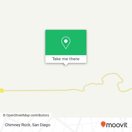 Chimney Rock map