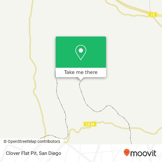 Mapa de Clover Flat Pit