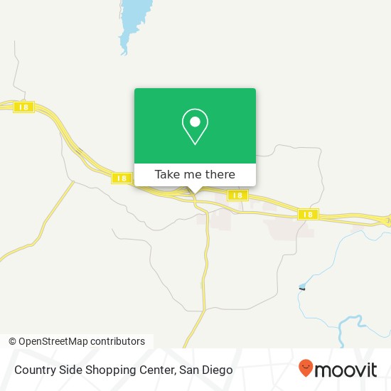 Country Side Shopping Center map