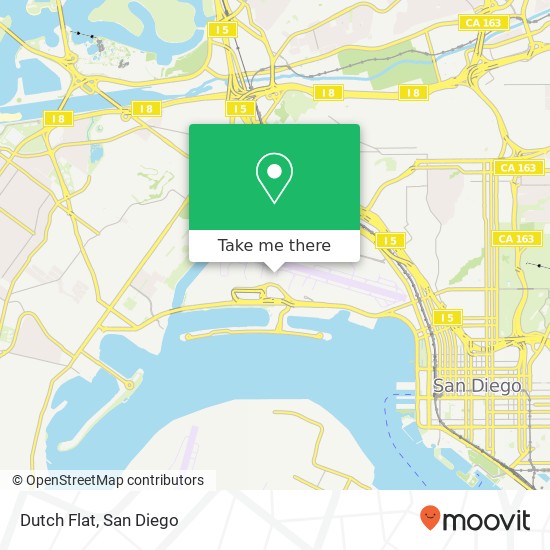 Dutch Flat map