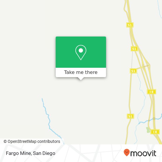 Fargo Mine map