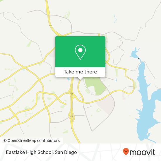 Mapa de Eastlake High School
