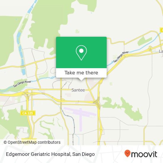 Edgemoor Geriatric Hospital map
