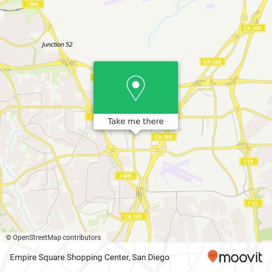 Mapa de Empire Square Shopping Center