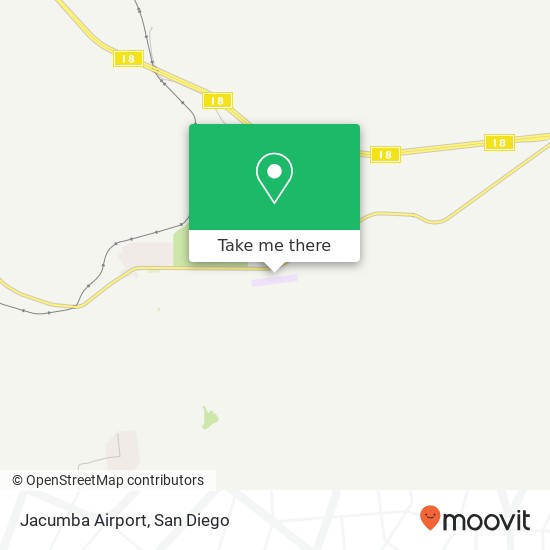 Mapa de Jacumba Airport