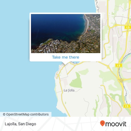 Mapa de Lajolla