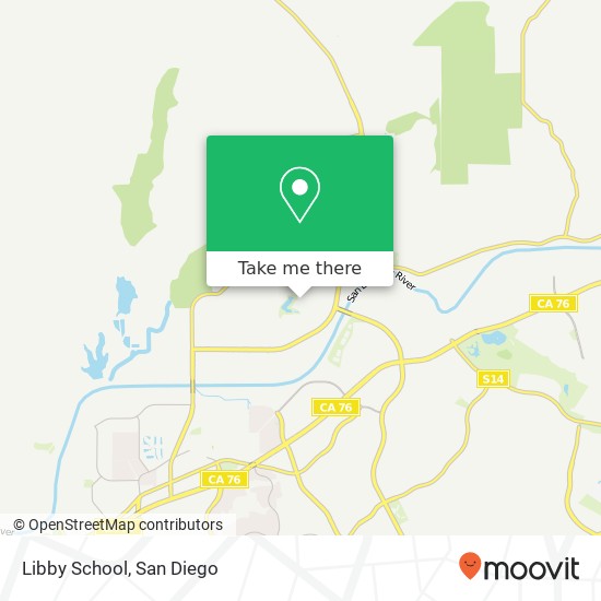 Libby School map