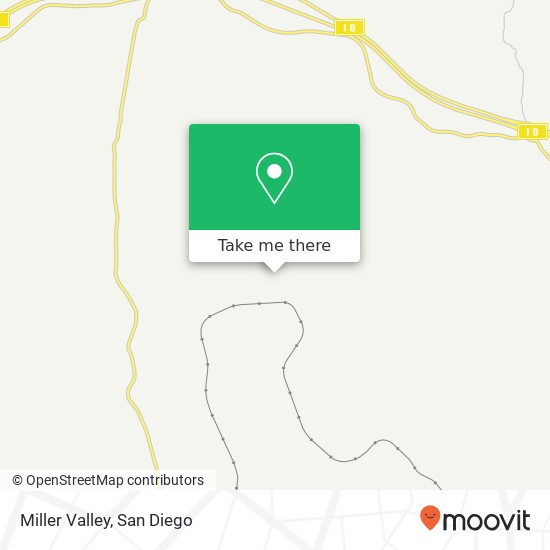 Miller Valley map