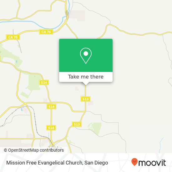 Mapa de Mission Free Evangelical Church