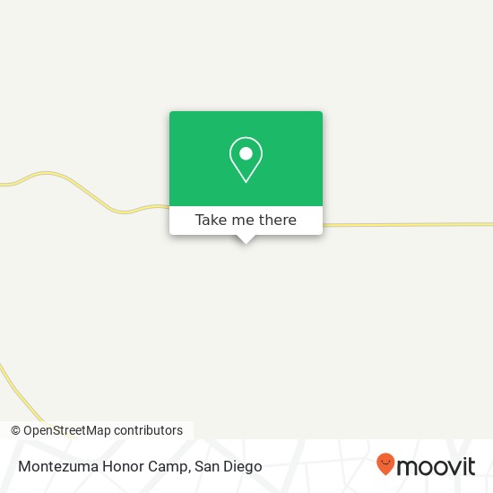 Montezuma Honor Camp map