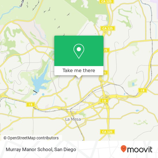 Mapa de Murray Manor School