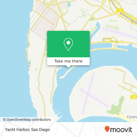 Mapa de Yacht Harbor