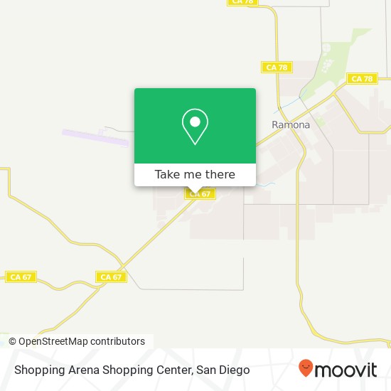 Shopping Arena Shopping Center map