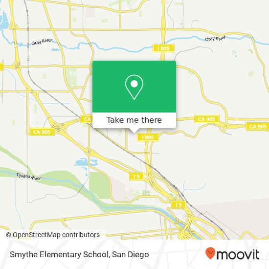 Mapa de Smythe Elementary School