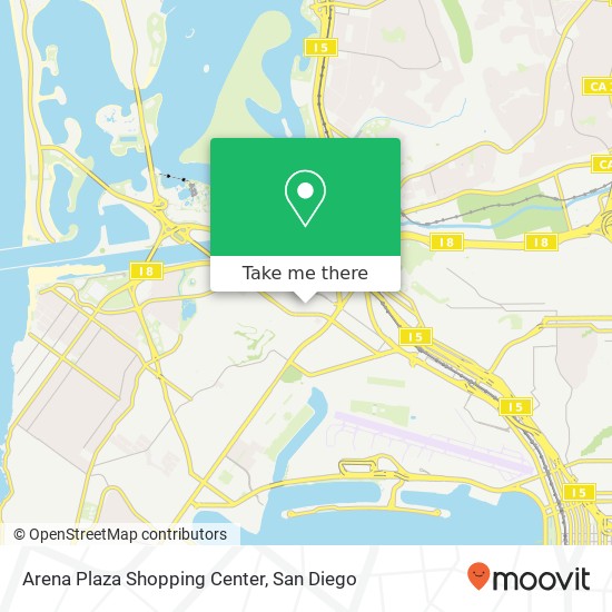 Mapa de Arena Plaza Shopping Center