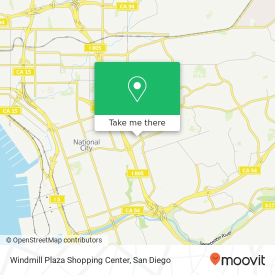 Mapa de Windmill Plaza Shopping Center