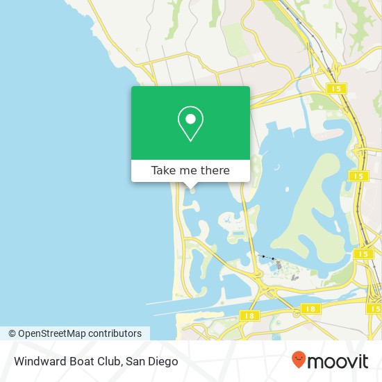 Mapa de Windward Boat Club